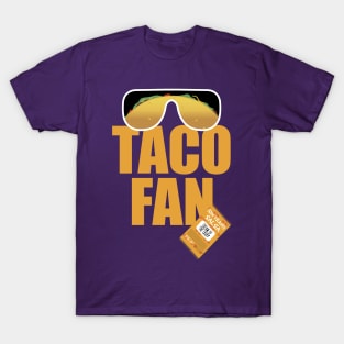 Taco Fan On Dark (Macho Man Parody) T-Shirt